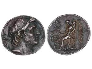 Tetradracma. 162-150 a.C. DEMETRIO I. REINO ... 