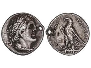 Tetradracma. 285-246 a.C. PTOLOMEO  II. ... 