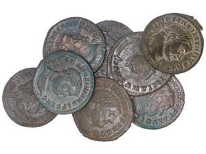 Empire - Lote 8 monedas Follis. 286-310 d.C. ... 