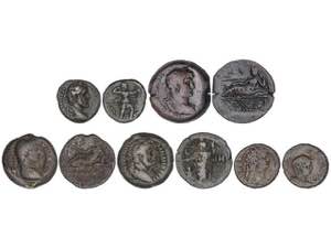 Roman Empire lots - Lote 5 cobres. IMPERIO ... 