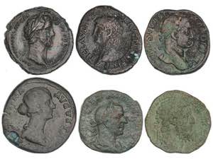 Roman Empire lots - Lote 6 monedas. ... 