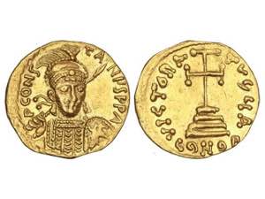Sólido. CONSTANTINO IV (668-685 d.C.). ... 