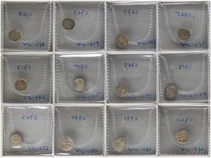 The Almoravids - Lote 12 monedas Quirate. ... 