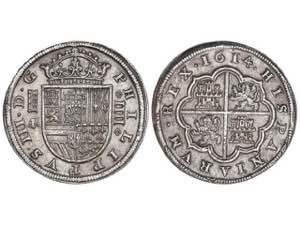 Philip III - 4 Reales. 1614. SEGOVIA. AR. ... 