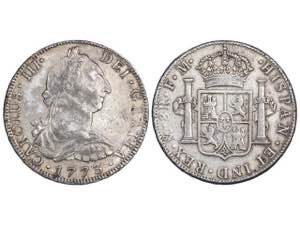 Charles III - 8 Reales. 1773. MÉXICO. F.M. ... 