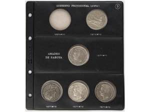 Lote 23 monedas 5 Pesetas. 1870 a 1898. ... 