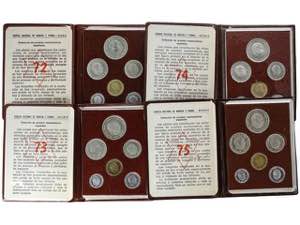 Coin Cartridges and F.N.M.T. - Lote 4 series ... 
