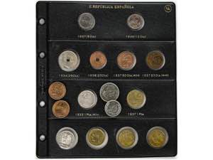 Lote 16 monedas. 1933 a 1938. II REPÚBLICA ... 