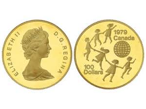 Canada - 100 Francos. 1979. ISABEL II. 16,89 ... 