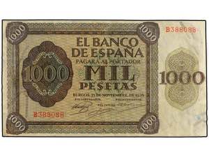 Estado Español - 1.000 Pesetas. 21 ... 