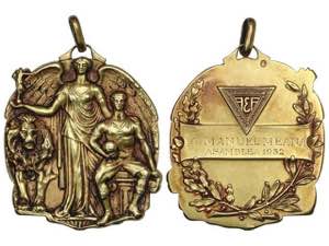 Spanish Medals - Medalla modernista. Anv.: ... 