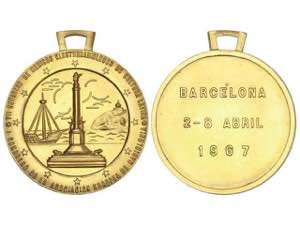 Spanish Medals - Medalla. 2-8 Abril 1967. ... 