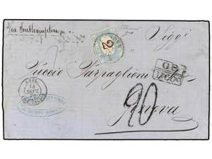 ARGENTINA. 1870. BUENOS AIRES a GENOVA. ... 