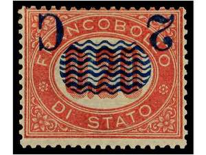 ITALIA. Sa.31b. 1878. 2 cts. s. 0,20 liras ... 