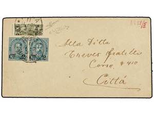 ITALIA. Sa.50, 56 (2). 1891. ROMA correo ... 
