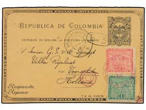 PANAMA. Sc.15, 16. 1903. COLON a HOLANDA. ... 