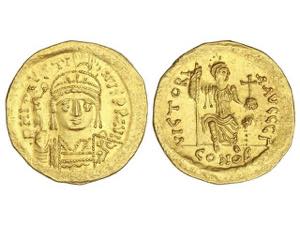 Sólido. (565-578 d.C.). JUSTINO II. ... 