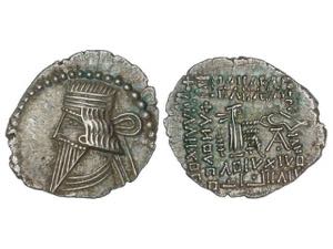 Dracma. 105-147 d.C. VOLOGASES III. PARTIA. ... 