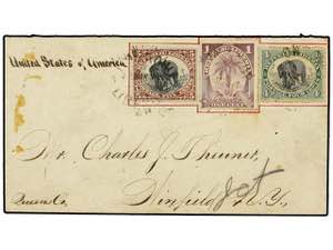 LIBERIA. 1901. Cover to USA with 1896 1 c. ... 