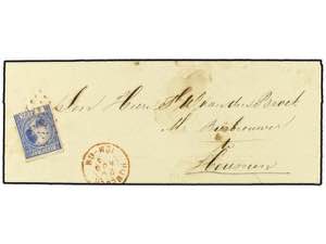 HOLANDA. 1869 (Aug 29). Entire letter from ... 