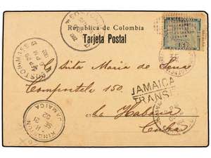 PANAMA. Sc.17. 1902. PANAMÁ a LA HABANA. ... 