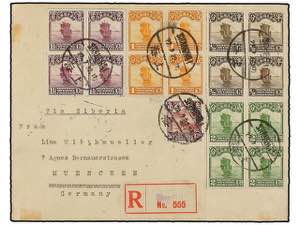 CHINA. 1932. SHANGHAI to GERMANY. ... 