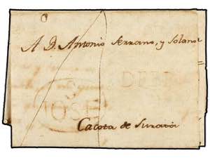 COLOMBIA. 1801 (6 Enero). SAN JOSE DE CUCUTA ... 