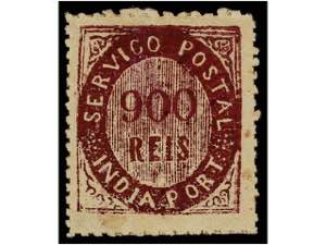 INDIA PORTUGUESA. Mu.15. 1871. 900 reis ... 