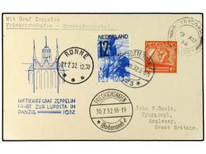 ZEPPELIN. 1932. NETHERLANDS. ´Danzig ... 