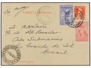 ARGENTINA. 1928 (29 Febrero). BUENOS AIRES a ... 