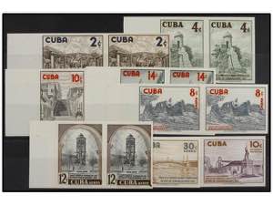CUBA. Ed.725/32s. 1957. SERIE COMPLETA en ... 