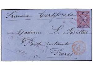 REPUBLICA DOMINICANA. 1891. SANTO DOMINGO a ... 