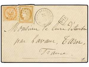 GUADALUPE. Ce.5+11. 1872 (May 22). Cover to ... 