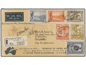 AUSTRALIA. 1934 (July 23). MELBOURNE to ... 