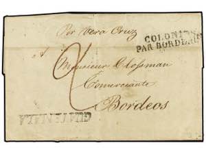 GUATEMALA. 1825 (Sept 3). Entire letter from ... 
