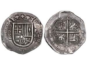  Philip II - 8 Reales. 1590. GRANADA. F. ... 