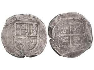  Philip III - 8 Reales. (16)08. MÉXICO. F. ... 