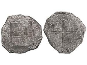  Philip IV - 8 Reales. 1622. CARTAGENA DE ... 