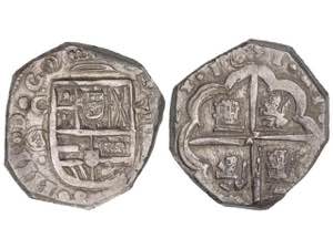  Philip IV - 8 Reales. 1651. CUENCA. C. ... 