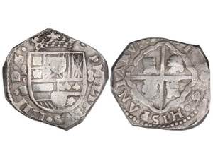  Philip IV - 8 Reales. 1644/3. MADRID. I.B. ... 