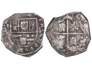  Philip IV - 8 Reales. 1650. MADRID. I.B. ... 