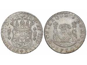  Ferdinand VI - 8 Reales. 1750. MÉXICO. ... 