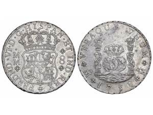  Ferdinand VI - 8 Reales. 1758. MÉXICO. ... 