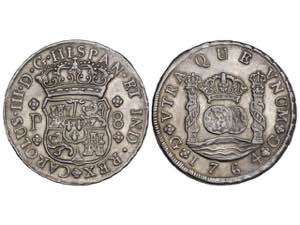  Charles III - 8 Reales. 1764. GUATEMALA. P. ... 