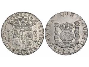  Charles III - 8 Reales. 1771. GUATEMALA. P. ... 