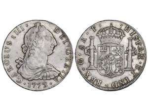  Charles III - 8 Reales. 1772. GUATEMALA. P. ... 