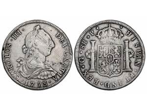  Charles III - 8 Reales. 1773. GUATEMALA. P. ... 