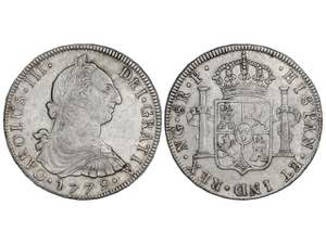  Charles III - 8 Reales. 1779. GUATEMALA. P. ... 