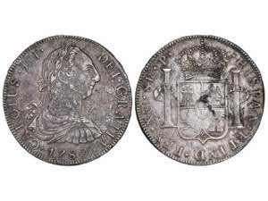  Charles III - 8 Reales. 1780. GUATEMALA. P. ... 
