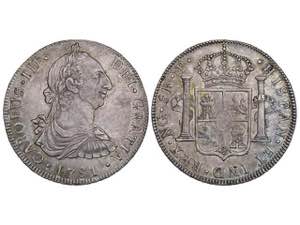  Charles III - 8 Reales. 1781. GUATEMALA. P. ... 